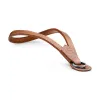 Wrist Strap with Protecting Flap for M-, Q- and X- system, leather, cognac