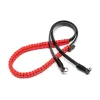 Paracord Strap created by COOPH, black/red, 100cm