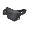 Hip Bag SOFORT, recycled fabric, black