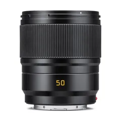 SUMMICRON-SL 50 f/2 ASPH., black anodized finish