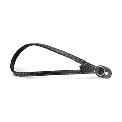 Wrist Strap with Protecting Flap for M-, Q- and X- system, leather, black