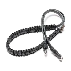Paracord Strap created by COOPH, black/black, 100cm