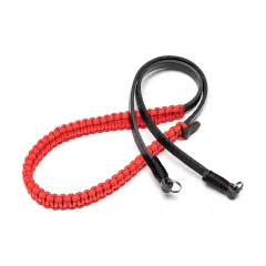 Paracord Strap created by COOPH, black/red, 100cm