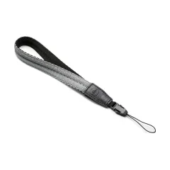 Wrist Strap SOFORT, fabric, black - lightgrey 