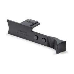 Thumb support Q3, aluminium, black anodized finish