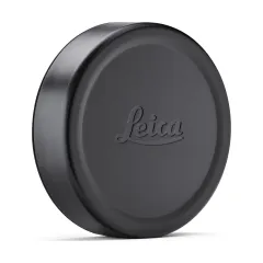 Lens cap Q, E49, aluminium, black anodized finish