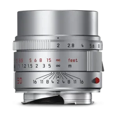 APO-SUMMICRON-M 50 f/2 ASPH., silver anodized finish