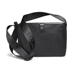 Crossbody Bag SOFORT, medium, recycled fabric, black