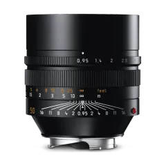 NOCTILUX-M 50 f/0.95 ASPH., black anodized finish