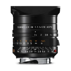 SUMMILUX-M 28 f/1.4 ASPH., black anodized finish