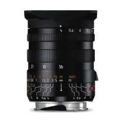 TRI-ELMAR-M 16-18-21 f/4 ASPH., black anodized finish