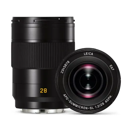 APO-SUMMICRON-SL 28 f/2 ASPH., black anodized finish
