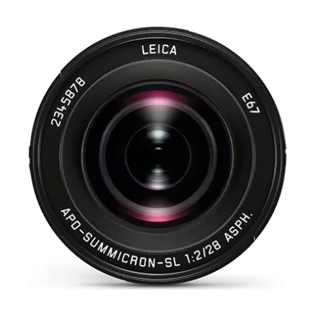 APO-SUMMICRON-SL 28 f/2 ASPH., black anodized finish