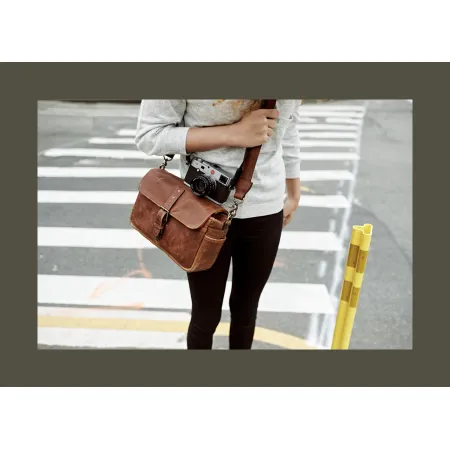 ONA Bag, Bowery for Leica, leather, antique cognac