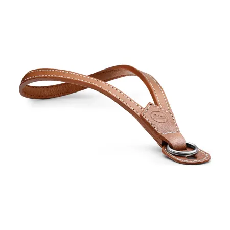 Wrist Strap with Protecting Flap for M-, Q- and X- system, leather, cognac