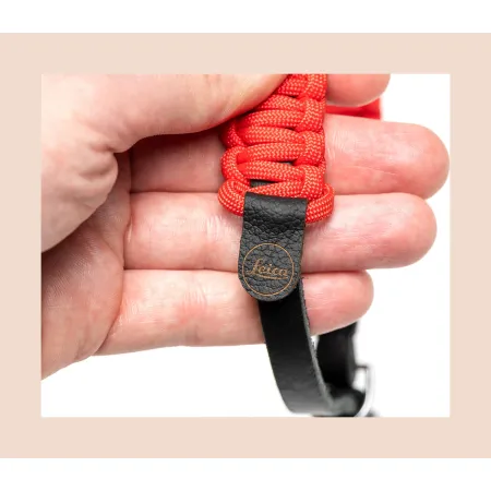 Paracord Strap created by COOPH, black/red, 100cm