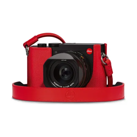 Carrying Strap-Q2, leather, red