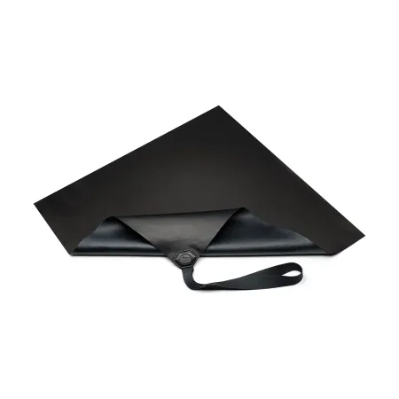 Wrapping Cloth, leather, black