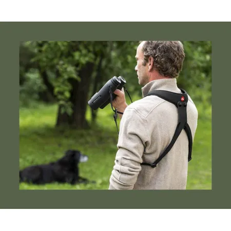 Neoprene Binocular Strap Sport, pitch black