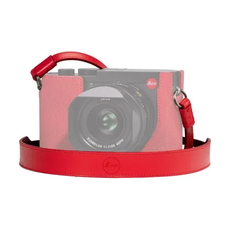 Carrying Strap-Q2, leather, red
