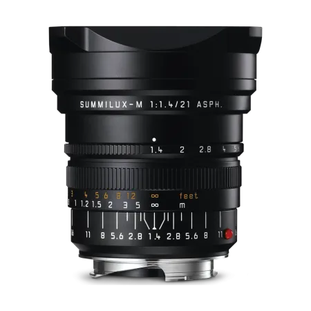 SUMMILUX-M 21 f/1.4 ASPH., black anodized finish
